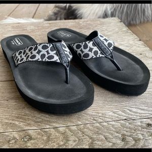 Coach Flip Flops